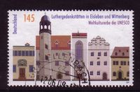 Luther Gedaenkst&auml;tten, Eisleben, Wittenberg, UNO, Bonn, Berlin, Wien, Martin Luther, Luther Briefmarken