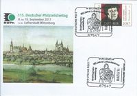 Luther Briefmarken, Luther Worms, Maximumkarte Luther, Lutherstempel, Lutherdenkmal Worms, Reformationsdenkmal Worms