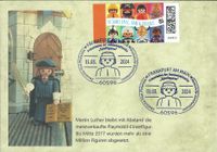 01.03.2024 BRD FDC 50 Jahre Playmobil - Stempel FFM 1