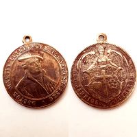 Bronzemedaille 400. Geburtstag von Martin Luther 1883