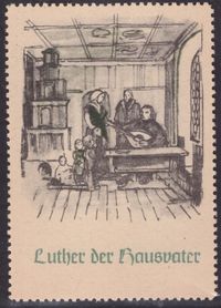 Sammelbild Luther, Sammelbilder, Flei&szlig;m&auml;rkchen, Luther Briefmarken