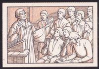 Sammelbild Luther, Sammelbilder, Flei&szlig;m&auml;rkchen, Luther Briefmarken