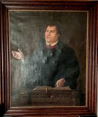 Luther Portait, Martin Luther, &Ouml;l auf Leinwand, Martin Luther; &Ouml;l auf Leinwand, Martin Luther, Gem&auml;lde, Luther Gem&auml;lde, Reformator