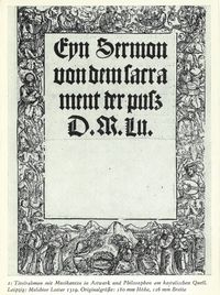 Kunstdrucke - Titeleinfassungen der Reformationszeit - Schmiedicke Verlag 1982