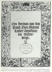 Kunstdrucke - Titeleinfassungen der Reformationszeit - Schmiedicke Verlag 1982