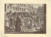 400 Jahrfeier Protestation zu Speyer - Luthers Einzug in Worms, Luther Postkarte, Luthers Einzug in Worms, 400 Jahrfeier, Protestation zu Speyer, Protestation, Speyer, Worms, Luther, Martin Luther