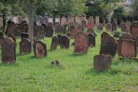 Der alte j&uuml;dische Friedhof &quot;Heiliger Sand&quot;